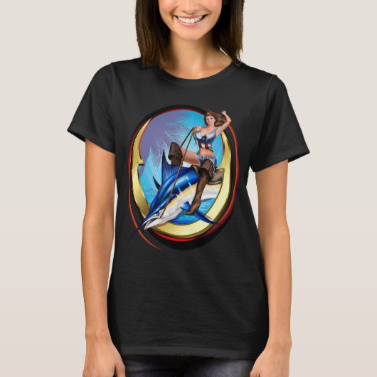 星の上の少女 Tシャツ (正面)