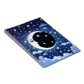 星の上の月の男 ノートブック (右側)