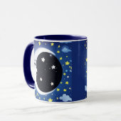 星の上の月の男 マグカップ (正面左)