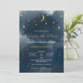 星の下でのイブニング招待状 招待状 (スタンド正面)