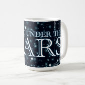 星の下でキャンプ コーヒーマグカップ (正面右)