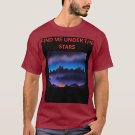 星の下で会いましょう Tシャツ