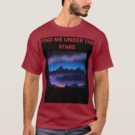 星の下で会いましょう Tシャツ (正面)
