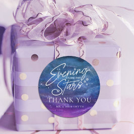 星の下で夕べ感謝していユーカスタム ラウンドシール