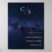 星の下で我々のテーマにようこそ結婚である ポスター (正面)