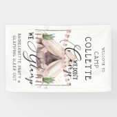 星の下で楽しむボーホー・バチェロレッテ・グランピング・パーティー 横断幕 (横)