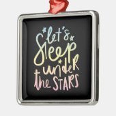 星の下で眠ろう メタルオーナメント (左)