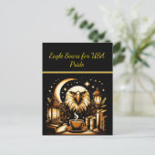 星の下で舞うワシ ポストカード (スタンド正面)