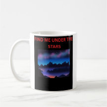 星の下で見つけて コーヒーマグ