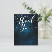 星の下で魅了された星空ありがとう ポストカード (スタンド正面)