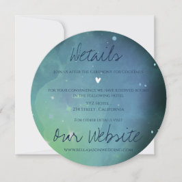 星の下にかわいい夜空スター結婚リー