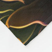 星の下のエイリアン惑星の植物 フリースブランケット (角)