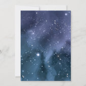 星の下のストリングライト16誕生日 招待状 (裏面)