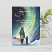 星の下のママと私 | 母の日 カード (スタンド正面)