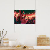 星の下のレイヴの少女 ポスター (キッチン)