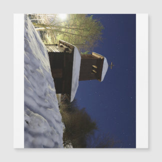 "星の下の冬の橋 – 夜景P