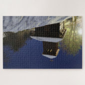 "星の下の冬の橋 – 夜景P ジグソーパズル (横)