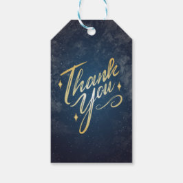 星の下の夜ありがとうギフトラベル ギフトタグ