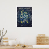 星の下の夜のイベントポスター ポスター (キッチン)