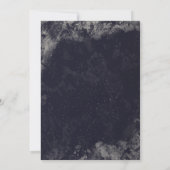 星の下の夜は日付フラットカードを保存 セーブザデート (裏面)