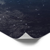 星の下の夜イベントポスター ポスター (角)