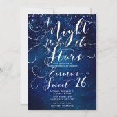 星の下の夜スターリーブルースカイ甘い16 招待状 (正面)