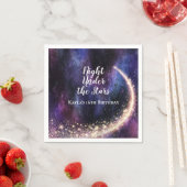 星の下の夜ナプキンス スタンダードカクテルナプキン (インサイチュ)