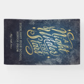 星の下の夜 イベント バナー 横断幕 (横)