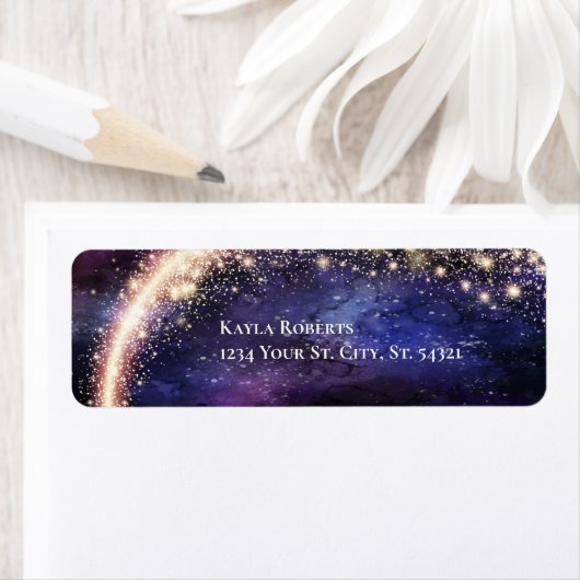 星の下の夜 ラベル (インサイチュ)