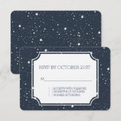 星の下の夜 返信 (正面/裏面)