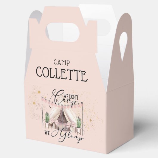 星の下の女の子の輝く誕生日パーティー フェイバーボックス (オープン)