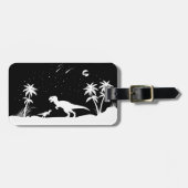 星の下の恐竜 ラゲッジタグ (正面横)