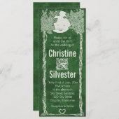 星の下の愛結婚は 招待状 (正面/裏面)