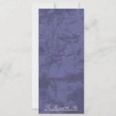 『星の下の愛』婚約 招待状 (裏面)