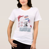 星の下の栄光 ホワイト トライブレンドTシャツ (正面)
