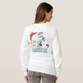 星の下の栄光 ホワイト Tシャツ (裏面フル)