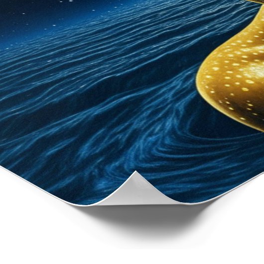 星の下の穏やかなエーテルの女 ポスター (角)