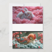 星の下の誓い: 輝く星空のビーチウェディング 招待状 (裏面)