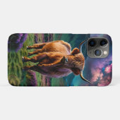 星の下の高地の牛 Case-Mate iPhoneケース (裏面(横))