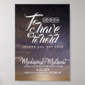 星の下結婚に ポスター (正面)