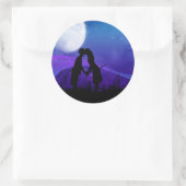 星の下 ラウンドシール (バッグ)