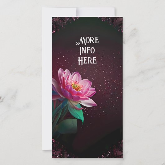 『星の下：愛のお祝い』 (裏面)