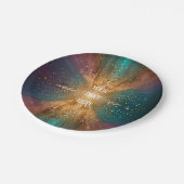 星の下：愛のお祝い ペーパープレート (アングル)