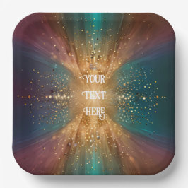 星の下：愛のお祝い ペーパープレート