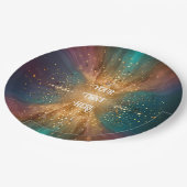 星の下：愛のお祝い ペーパープレート (アングル)