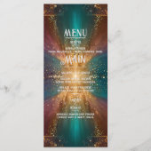 星の下：愛のお祝い メニュー (正面)