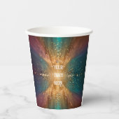 星の下：愛のお祝い 紙コップ (正面)