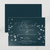 星の下 招待状 (正面/裏面)