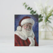 星の中のサンタ シーズンポストカード (スタンド正面)