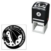 星の中のファンタジードラゴン 自分の図書館から セルフインキングスタンプ (インサイチュ)